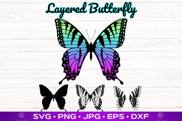 Butterfly Layered SVG 3D Laser Cut File and Layered Butterfly SVG ClipArt PNG Files: A Creative Guide