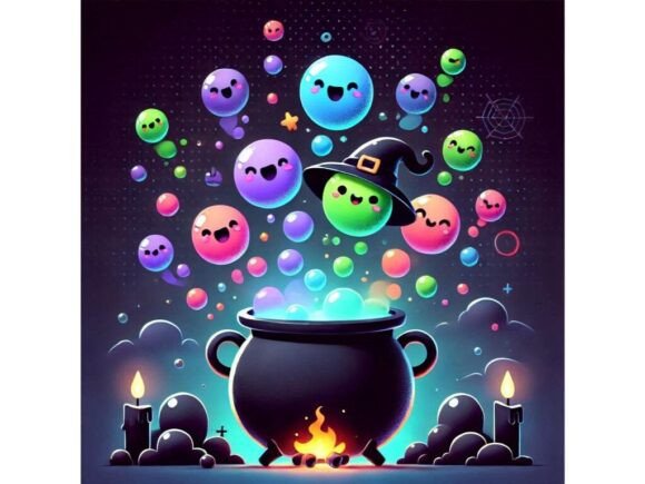 Unlocking Creativity and Strategic Value with a 3D Cute Witch’s Cauldron with Colorf