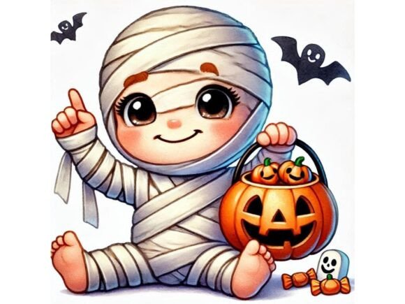 Unlocking Creativity with a 3D Baby Mummy Holding a Small Jacko’